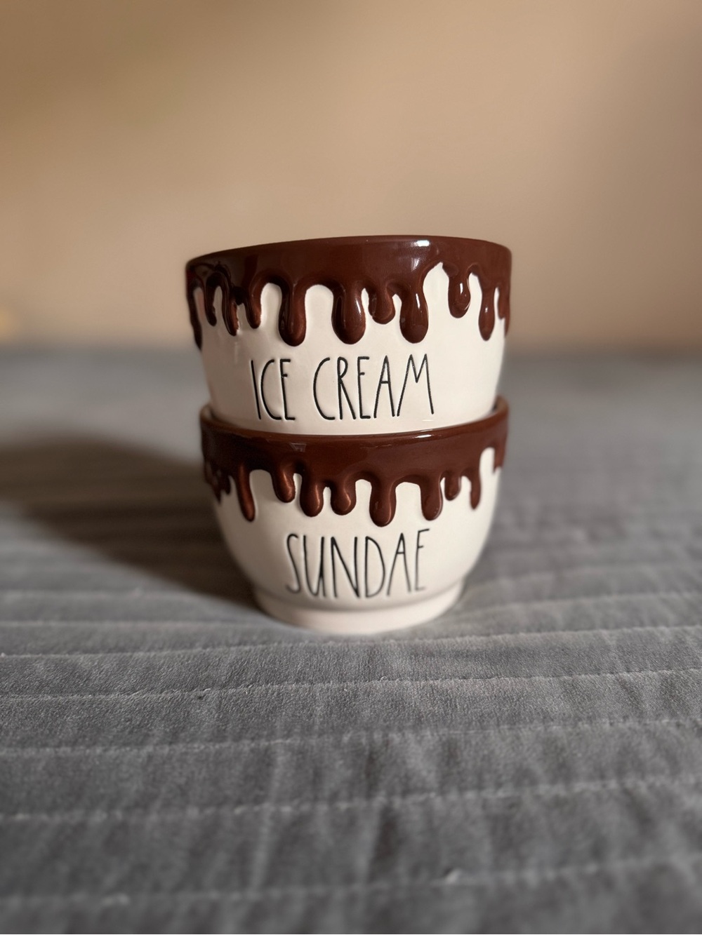 Rae Dunn Ice Cream Sundae Bowls